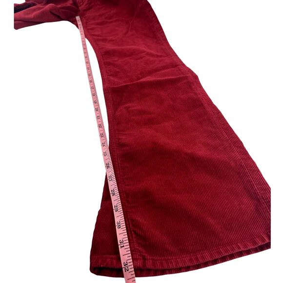 Agolde Brick Corduroy Mid Rise Kick Boot Jeans Size 27 - Picture 11 of 13